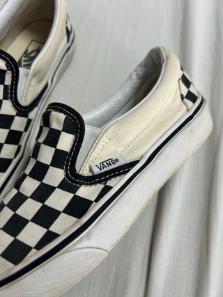 Alpargatas Vans cuadros - talla 36