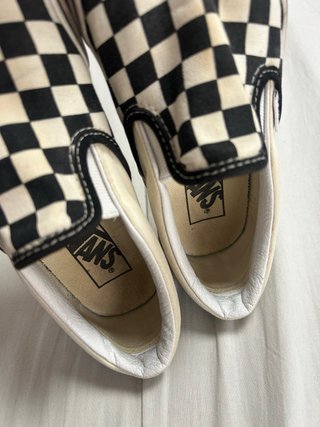 Alpargatas Vans cuadros - talla 36