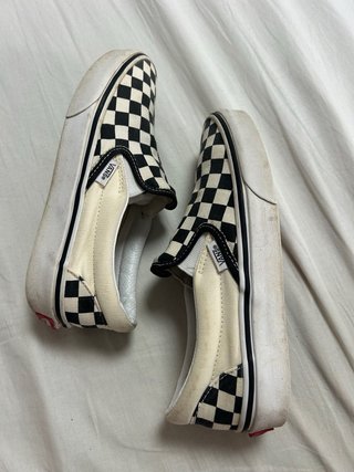 Alpargatas Vans cuadros - talla 36
