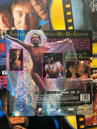 Laser Disc Show Girls Paul Verhoeven