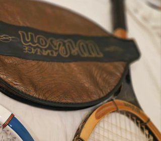 Raqueta de tenis vintage Wilson Advance