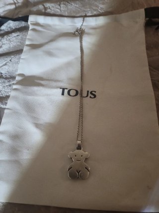 Gargantilla Tous Oso Mediano Plata
