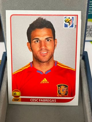 Cromo España Mundial 2010 Cesc Fábregas