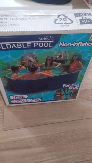 Piscina Plegable Starlyf 600L