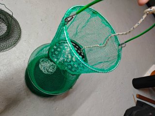 Redes de pesca para cangrejos