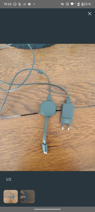 Google Chromecast con cargador