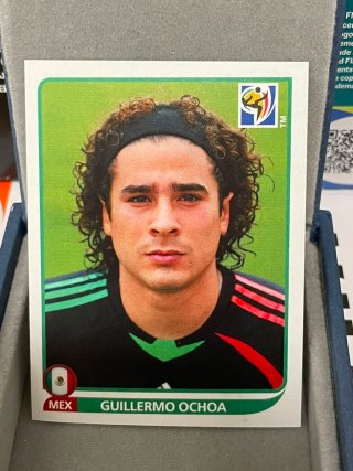 Cromo Guillermo Ochoa México Mundial 2010