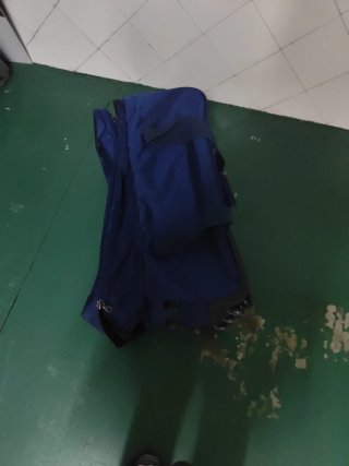 Maleta de viaje azul