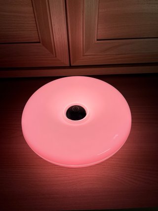 Lampada in Stile Ikea Varmblixt Donut Rosa