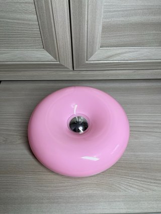 Lampada in Stile Ikea Varmblixt Donut Rosa