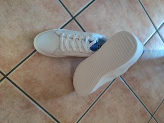 Zapatillas deportivas blancas talla 40
