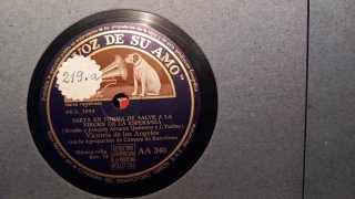 Disco para gramofono Linguaphone - Curso de Idioma