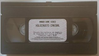 Holocausto Caníbal. VHS