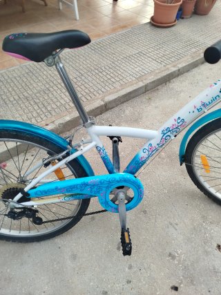 Bicicleta infantil niña