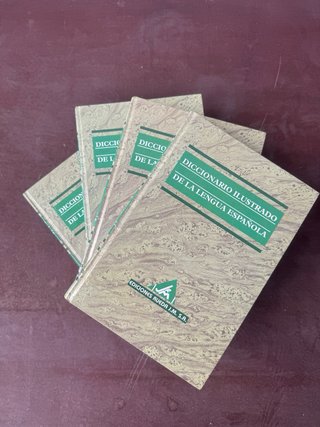 Coleccion de 4 diccionario ilustrado