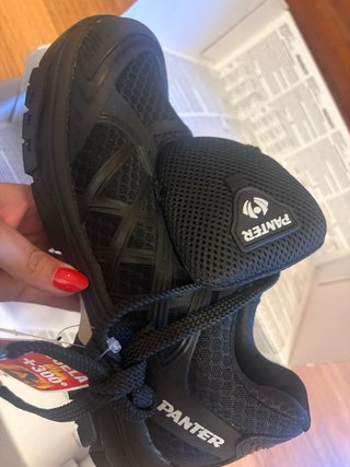 Calzado Seguridad Panter Talla 43 Negro