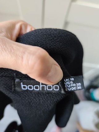 Conjunto Boohoo: Pantalón, Top y Chaleco