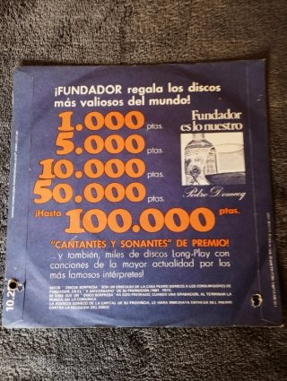 ✅ VINILO/DISCO SORPRESA FUNDADOR (1971)  N° 10229