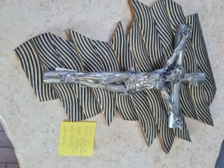 Crocifisso artistico vintage Made in Italy