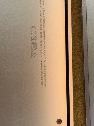 MacBook per parti