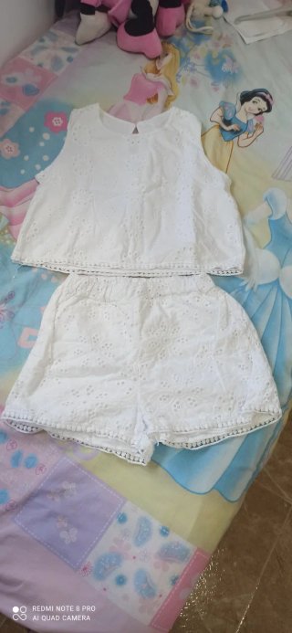 Conjunto blanco niña
