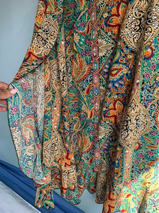 Falda larga SHEIN estampada boho Talla XL