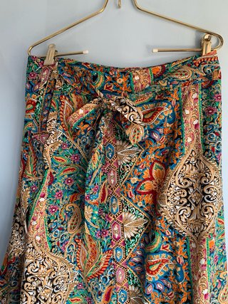 Falda larga SHEIN estampada boho Talla XL