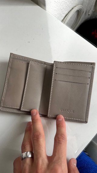 Cartera Artesano Beige