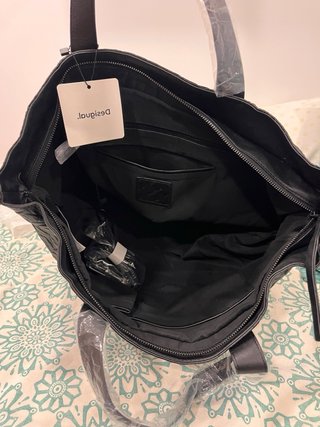 Bolso Desigual Negro Grande