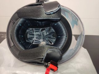 Casco Jet Unik Negro Mate