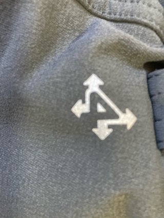 Pantaloni da escursionismo Trango nero/grigio