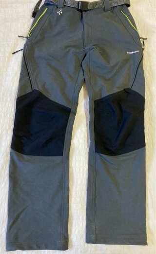 Pantaloni da escursionismo Trango nero/grigio