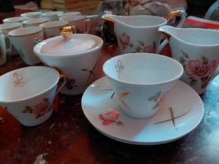 Juego de café Tú y Yo porcelana