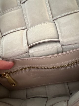 Bolso de mano tejido mujer