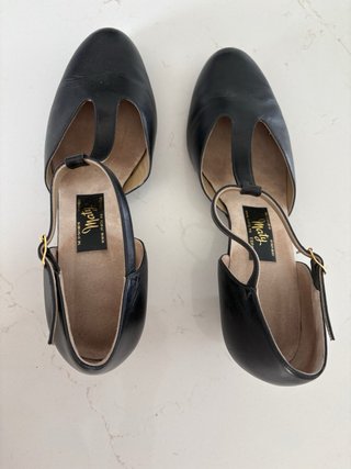 Zapatos de baile en Piel Negro Talla 39