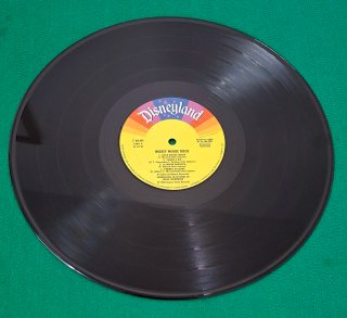 Pinocho y Mickey Mouse Disco Vinilos