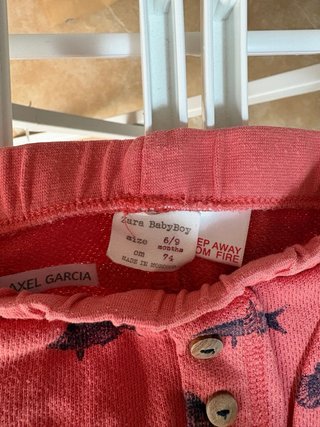 2 Pantalones cortos niño Talla 74 cm