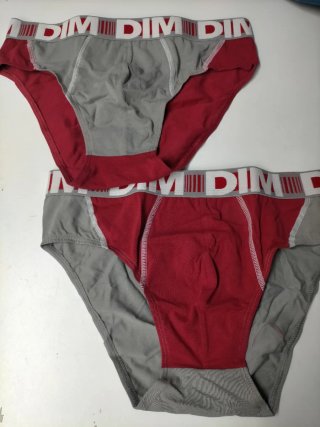 Pack 2 Slips DIM Algodón Talla L
