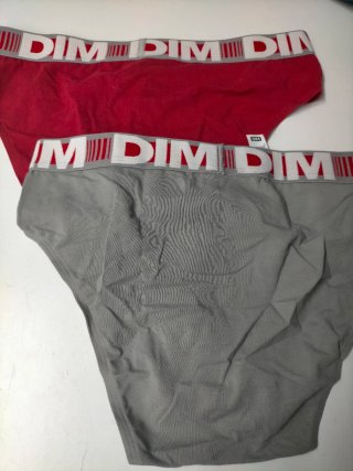 Pack 2 Slips DIM Algodón Talla L