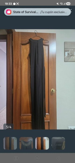 Lote 2 monos negros mujer