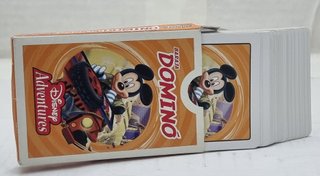 Mickey Cabezón y Juego Dominó Disney Adventures