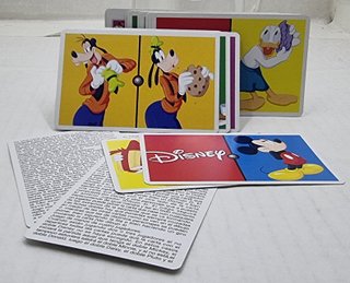 Mickey Cabezón y Juego Dominó Disney Adventures