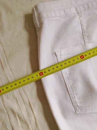 Falda vaquera H&M blanca