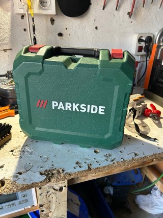 Miniamoladora Parkside 20V con 1 batería
