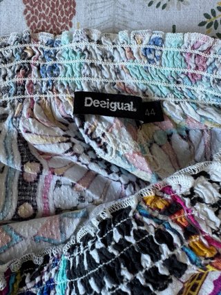 Vestido Desigual Largo Estampado