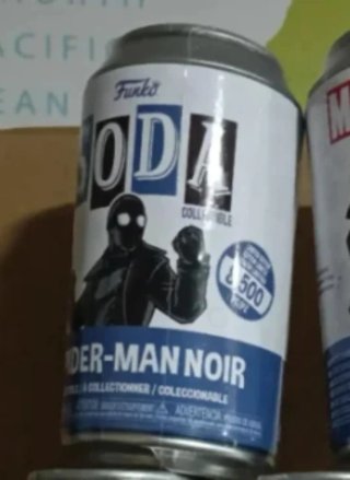 Funko Soda Spider-Man Noir Colecionável