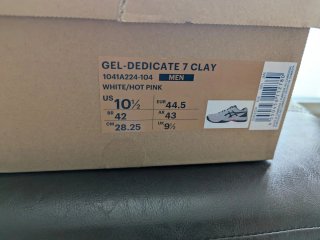 Asics Gel Dedicate 7 Zapatillas Unisex Tenis y Pad