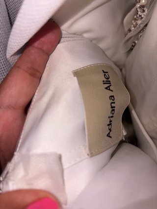 Vestido de Novia Blanco Encaje y Pedrería
