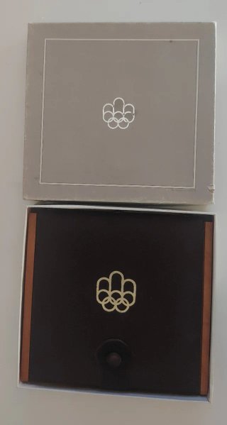 Estuche Moneda Olímpica Canadá 4 Piezas plata 925