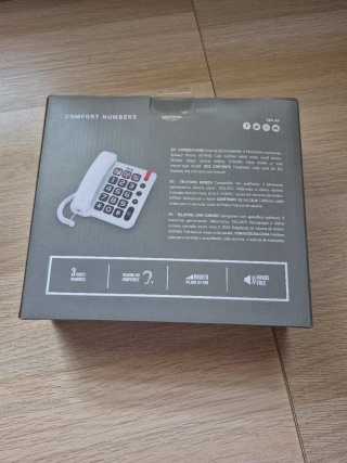 Teléfono SPC Comfort Numbers para mayores
